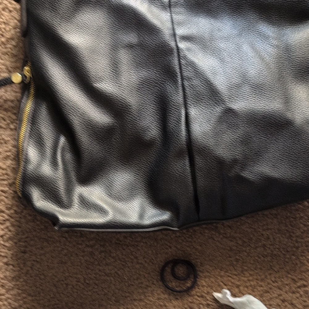 Liz Claiborne Textured Black Satchel